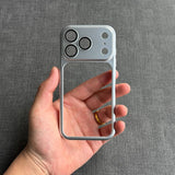 Electroplated Hollow Frame Phone Case For iPhone