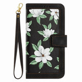 Card Slot Flip Flower Phone Case For Samsung