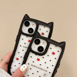 New Painted Kitten Phone Case For iPhone