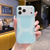 Jelly-like Mesh Soft Silicone Phone Case For iPhone