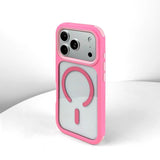 2-in-1 Magnetic Transparent Phone Case For iPhone