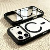 Transparent Wireless Charge Phone Case For iPhone