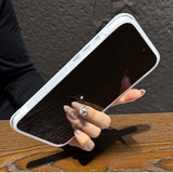 Hollow-out Frame Soft Phone Case For iPhone