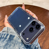Transparent Acrylic Hard Phone Case For iPhone