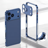 Ultra-thin Titanium Frame Phone Case For iPhone