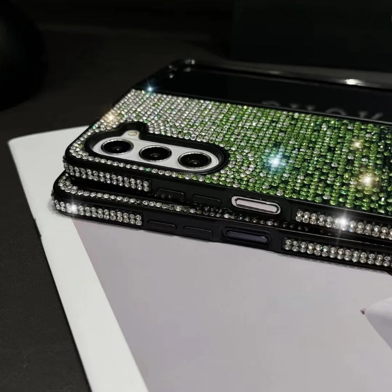 Bling Gradient Full Diamond Case For Samsung