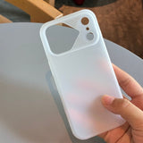 Ultra-thin Frosted Soft Non-slip Phone Case For iPhone