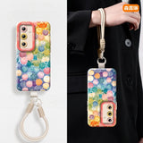 Flower Silicone Shockproof Phone Case For Samsung