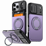 Card Slot Stand Holder  Wallet Case For iPhone