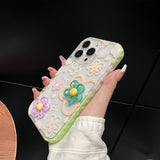 3D Flower Phone Case For iPhone