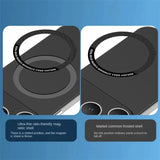 Ultra Thin Hard PC Magnetic Frameless Phone Case For iPhone