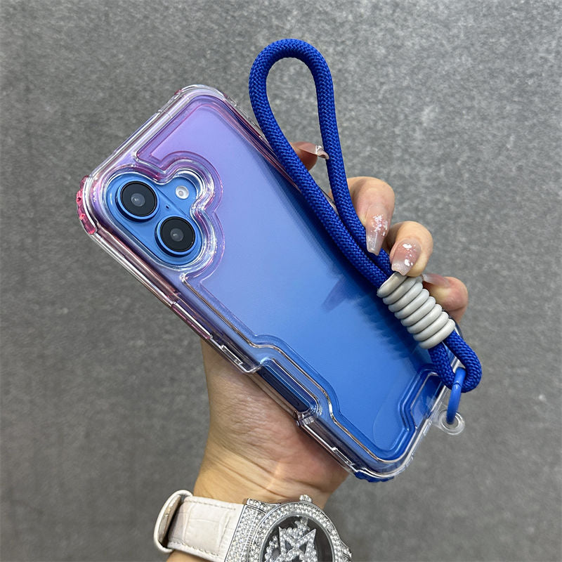 Gradient Transparent Phone Case For iPhone