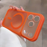 Frosted Magnetic Phone Case For iPhone