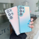Laser Gradient Matte Shockproof Case for Samsung