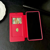 Flip Card Holder Magnetic Phone Case For Samsung