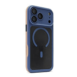 Solid Color Frame Airbag Shockproof Phone Case For iPhone