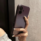 Simple Frosted Anti-fall Mobile Phone Case For iPhone