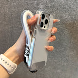 Transparent Anti-fall Mobile Phone Case For iPhone