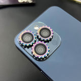 Diamond Star Spiral Gear Lens Film For iPhone