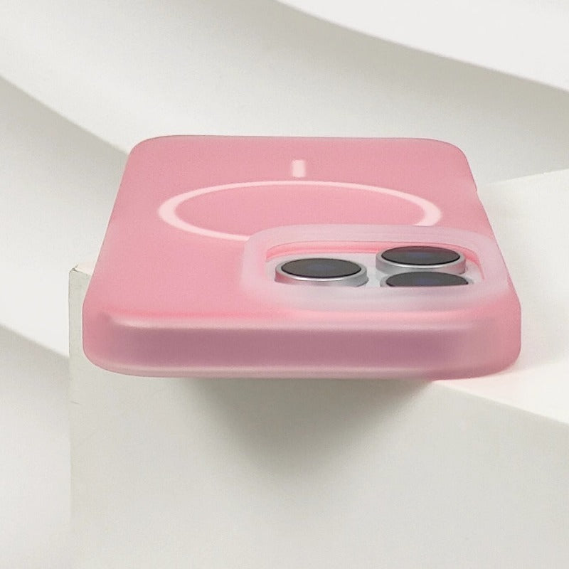 Jelly Color Magnetic Liquid Silicone Phone Case For iPhone