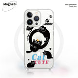 Cat Magnetic Phone Case For iPhone