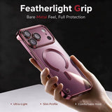 Ultra Thin Frameless Plating Phone Cases For iPhone