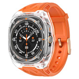 Transparent One-Piece Watch Strap Protective Case For iWatch