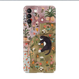 Oil Paint Cat Phone Case For Samsung