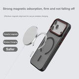 Matte Transparent Magnetic Case For iPhone