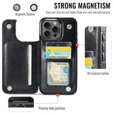 Wallet Card Holder Case For iPhone