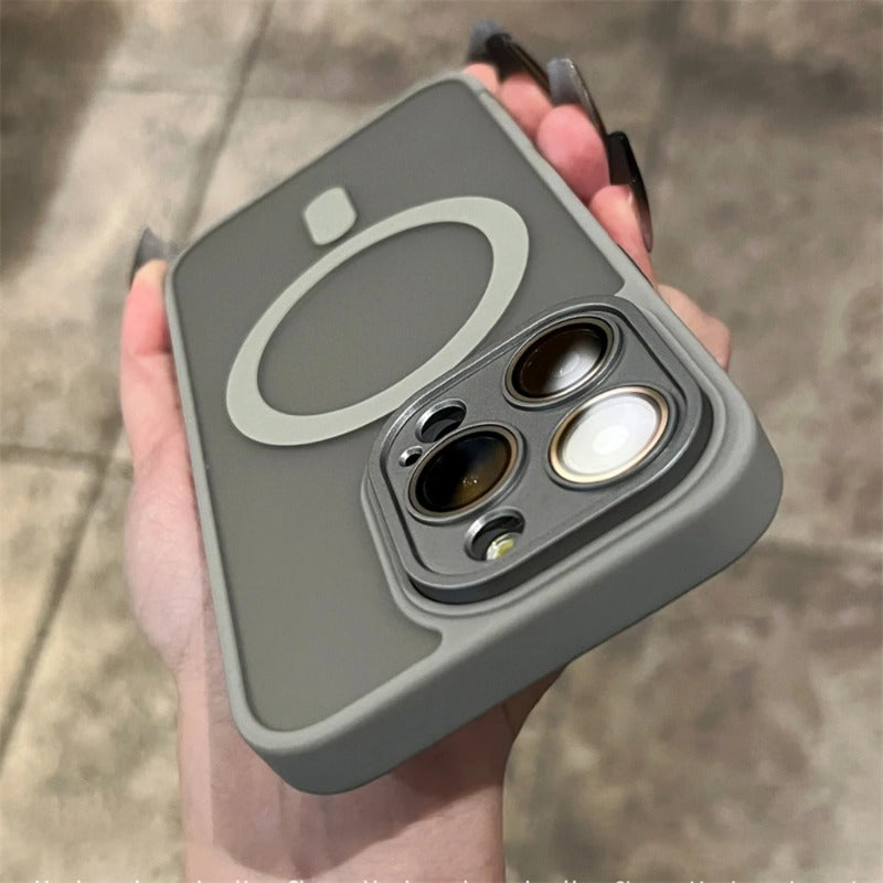 Wireless Charge Magnetic Phone Case For iPhone