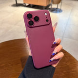 Transparent Frosted Soft Silicone Phone Case For iPhone