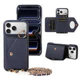 PU Leather Phone Wallet Case For iPhone