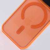 Metal Lens Frame Frosted Magnetic Phone Case For iPhone