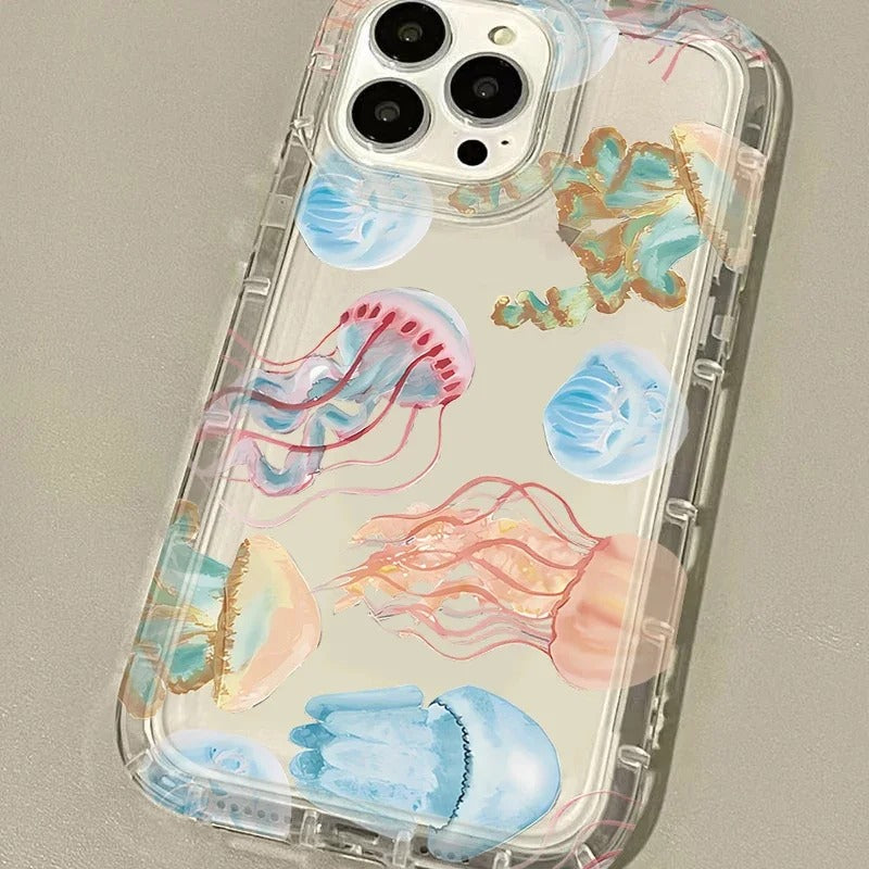 Colorful Clear Phone Case For iPhone