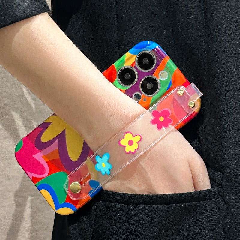 Graffiti Flower Phone Case For iPhone