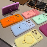 Solid Colo Soft Phone Case For iPhone
