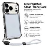 Luxury Transparent Shockproof Phone Case For iPhone