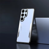 Metal Frosted Shockproof Phone Case For Samsung