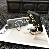 Magnetic Bracket Phone Case For iPhone