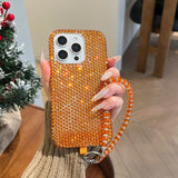 Diamond-encrusted Phone Case For iPhone
