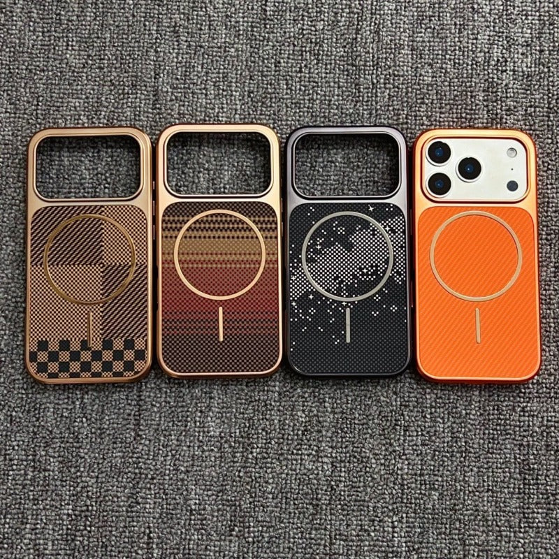 Electroplated 2-in-1 Magnetic Phone Case For iPhone