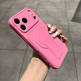 Large View Window Magnetic Phone Case For iPhone