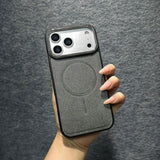 Electroplated Frame Magnetic Phone Case For iPhone