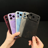 Retro Leather Magnetic Phone Case For iPhone