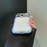 Jelly-like Airbag Transparent Phone Case For iPhone