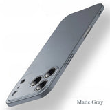 Slim Matte Hard PC Case For iPhone