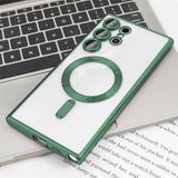 Luxury Transparent Plating Phone Case For Samsung