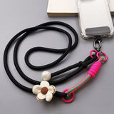 Flower-patterned Crossbody Multi-functional Neck Strap