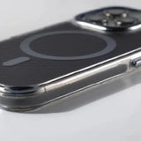 Armor Non-Slip Magnetic Carbon Fiber Pattern Case For iPhone